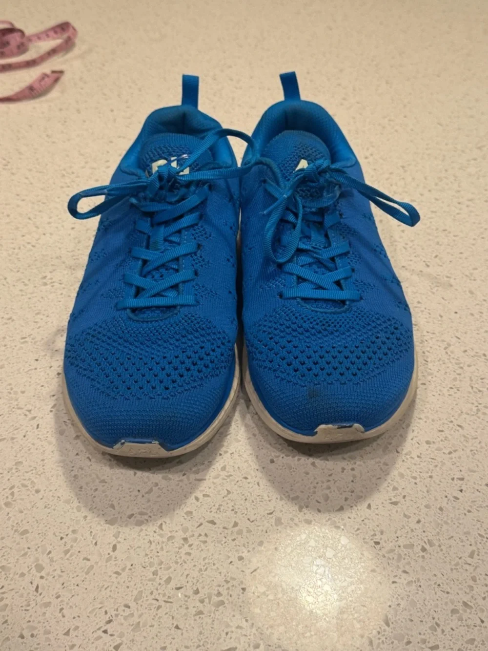 APL Techloom Men’s 9(W10.5) Sneakers Blue - slight stain on shoes